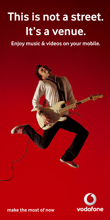 Vodafone Guitarist